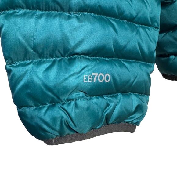 Eddie Bauer Men's EB700 Down Puffer Jacket L Emerald Green Insulated - Picture 4 of 10